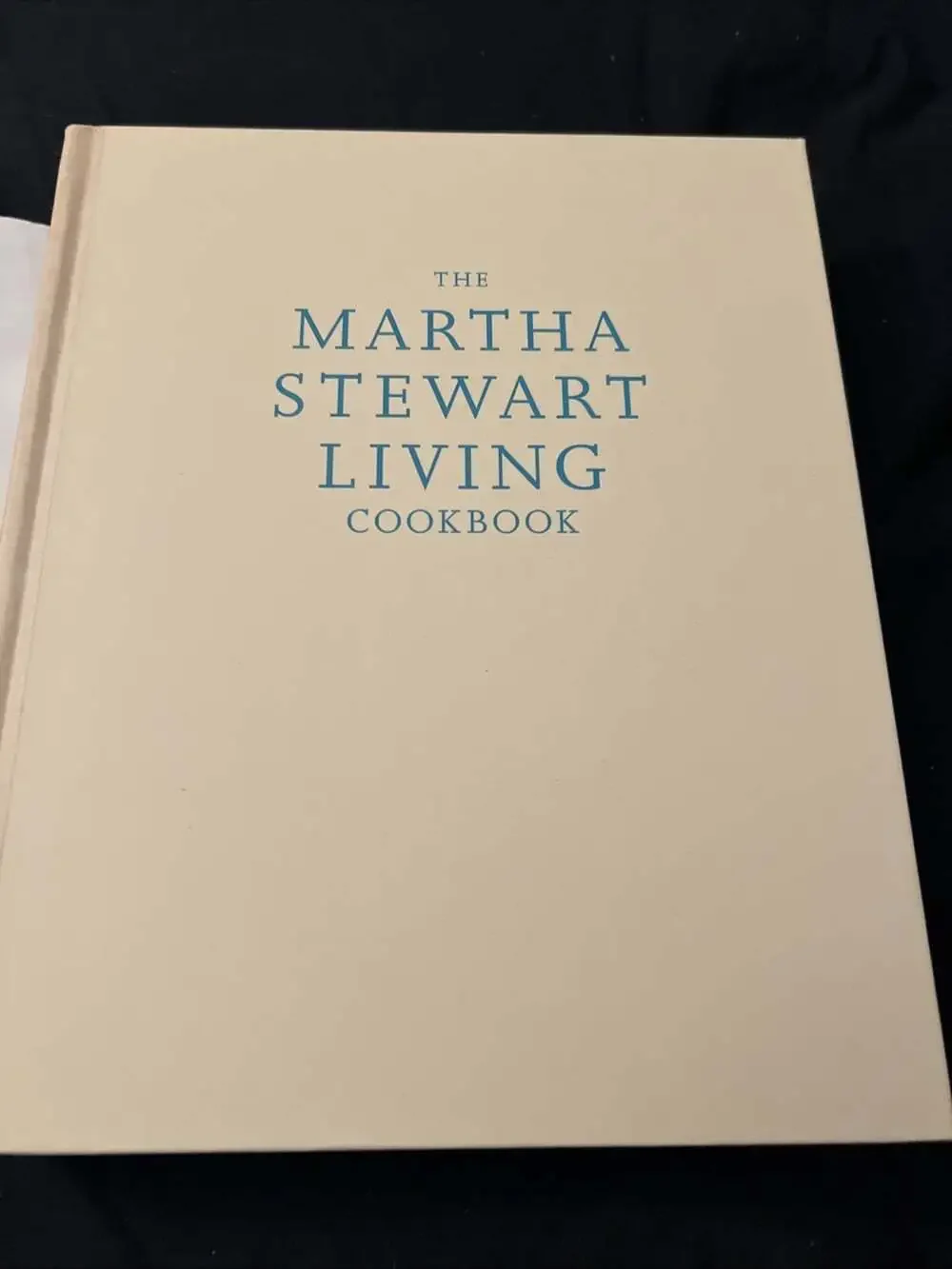 1ST EDITION Martha Stewart Living Cookbook by Martha Stewart (2000) HC & DJ K1